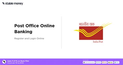 ebanking india post|post office online banking.